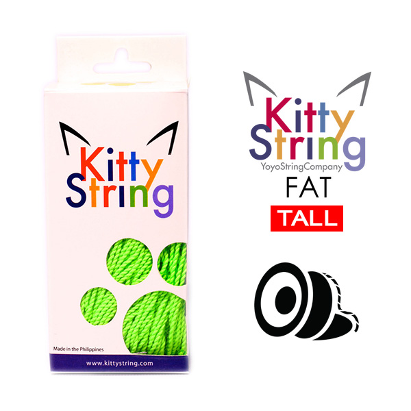 Kitty String First Class 100 Pack Yo-Yo String - Whip YoYo String